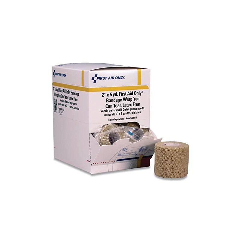 First Aid Only 5-910-020: 1" X5 Yd. Self-Adhering Wrap