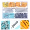 Operitacx 1 Set Drywall Anchor Assortment Kit Self Tapping Screws