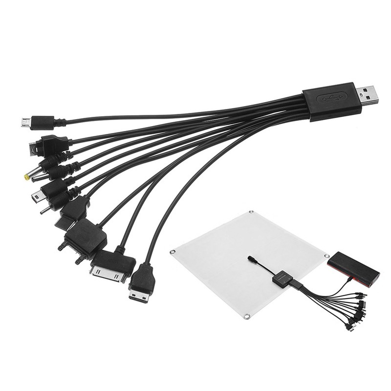 Solar Panel Kit 20W 12V Monocrystalline IP65 Waterproof DIY Solar