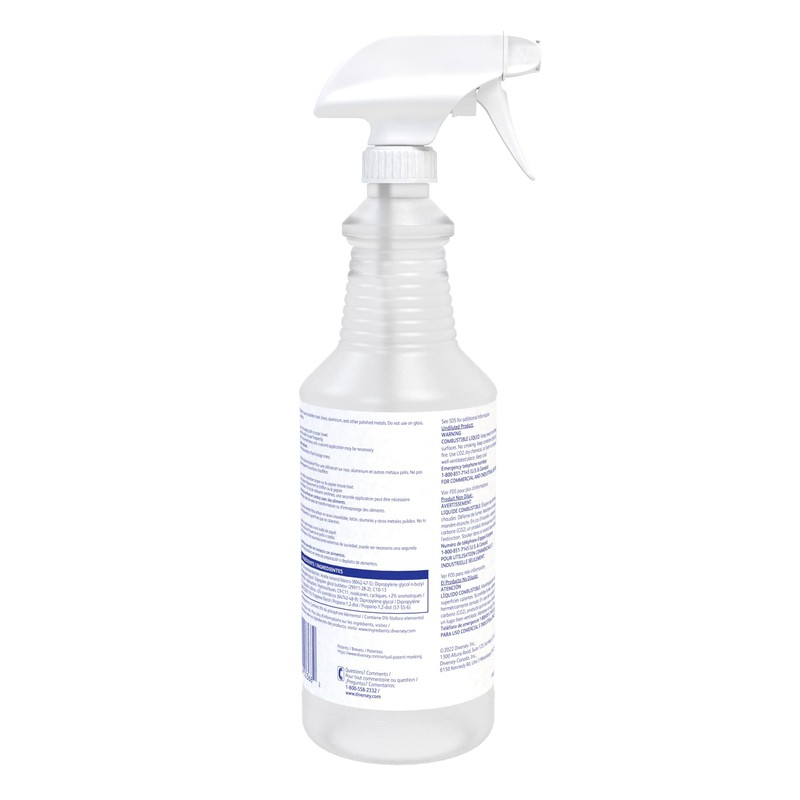 Diversey 94368259 SUMA INOX Stainless Steel Polish, Cleans Appliances, Brass,
