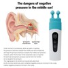 Ear Pressure Relief Device, Eustachian Tube Unclogger Balanced Ear Pressure