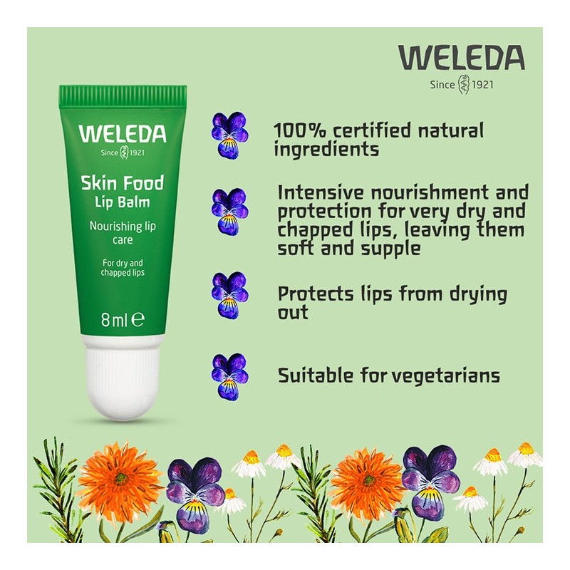 Weleda Skin Food Lippenbalsem - 8ml