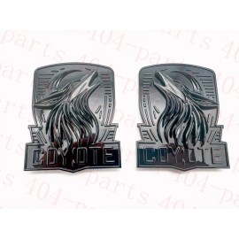 410 2011-2024+ Mustang Dark Coyote Badge - Custom Dark Horse Style Emblem