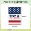 REVENEVER American Flag Golf Towel USA Microfiber Golf Towel for