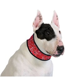Cooling Collar Red Western for Dogs Size XL 44-55 cm x 7 cm