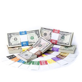 ABA Barred Currency Band Complete Set $25 - $10,000, 100 of Each