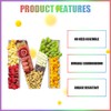 ZIJRXQ 12inch Cardboard Letter Fillable Shaped Decorative Box for Charcuterie(M)