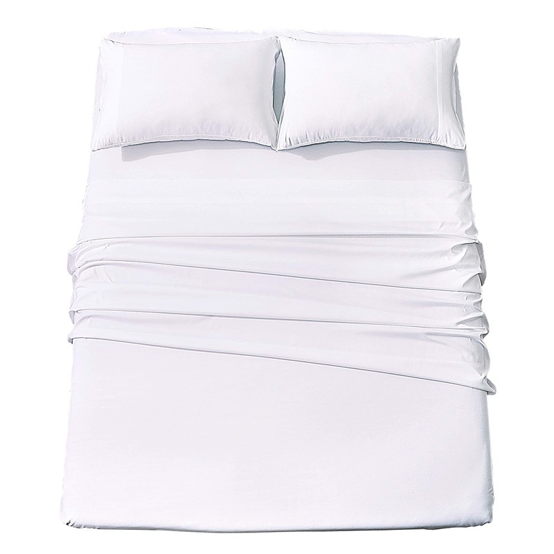 AUSA Luxurious, Comfy & Soft Combed cotton Single Fitted Sheet