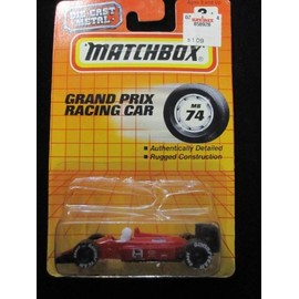 Grand Prix Racing Car Matchbox Collectible Car #74 by Matchbox