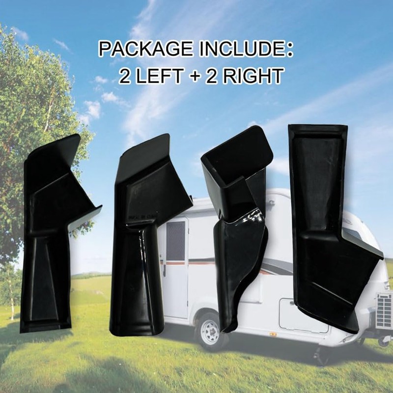 Aetherion RV Gutter Spouts, RV Rain Gutter Downspout with Extensions,