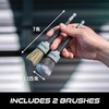 VIKING Drill Detail Brush Set, Professional 2 Pack with Super