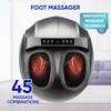 Foot Massager with Heat - 45 massage combinations, Deep Kneading,