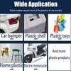 Upgraded 220W Plastic Welder Bumper Repair Kit,2-in-1 Plastic Welding Kit