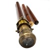 Antique Marine High Magnification Telescopic Walking Stick Cane Nautical Handmade