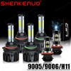 SHENKENUO For Toyota RAV4 2013-2015 6000K LED Headlight Hi/Lo +