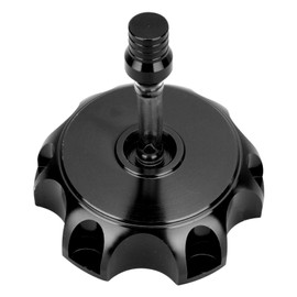 Motorcycle Gas Cap Fuel Tank Oil Cover For 50cc-160cc Pit Dirt Motor Bike (Black)