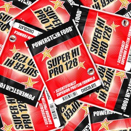 Super Hi Pro 128 Sample Pack | 10 x 30 g Multi-Component Protein Samples | Highest Possible Biological Value | 84% Protein I.Tr | Low Carb | Made in Germany | Various Varieties