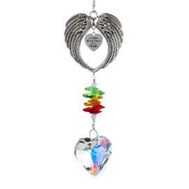 Qianwei Memorial Gifts for Loss of Loved One, Unique Sympathy Gift Idea Crystal Ball Suncatcher, Rainbow Bereavement Grief Gift Box for Loss of Mom Friend Son Daughter Dog