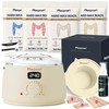 Digital Waxing Kit with Silicone Pot, Easy to Use, Beige