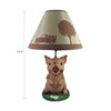DWK Muddy Delight Decorative Farmhouse Pig Table Lamp