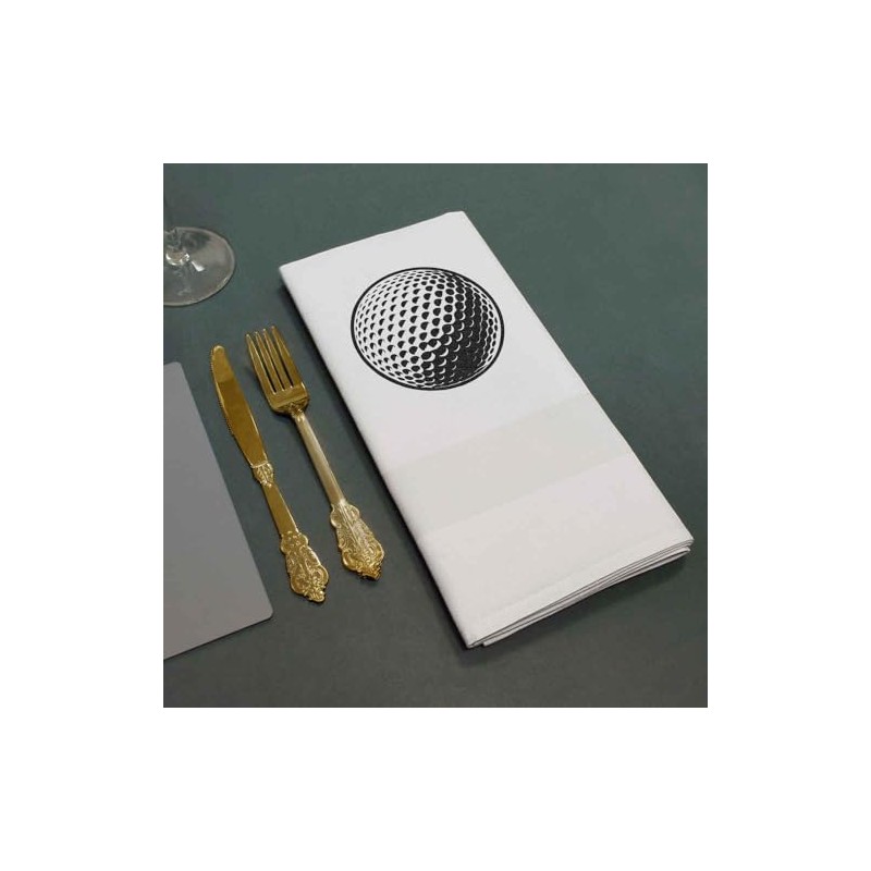'Golf Ball' Cotton Napkin/Dinner Cloth (NK00041824)