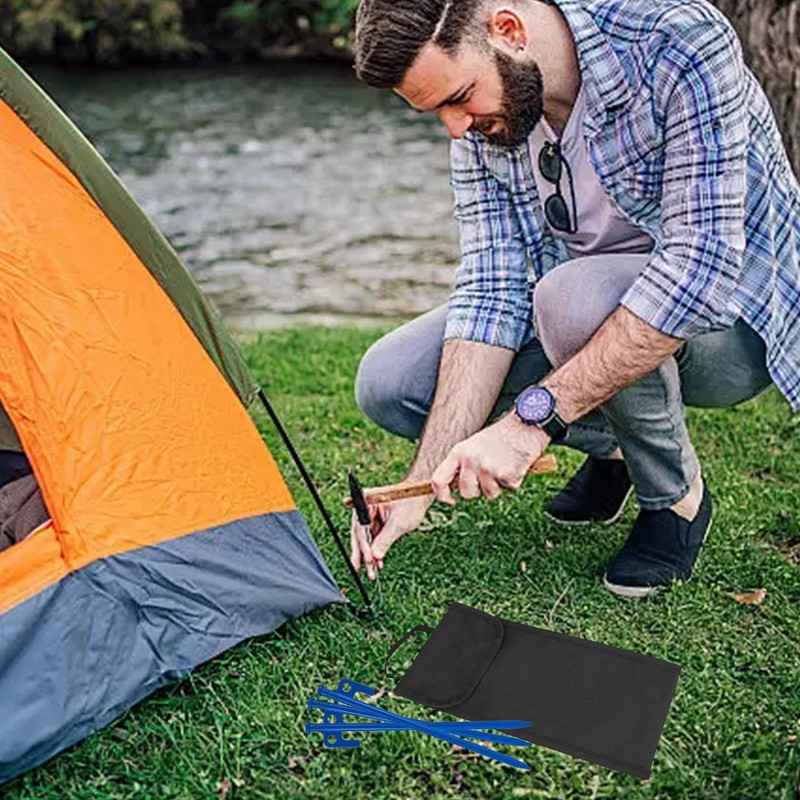 Tent Stake Bag, Tent Peg Stuff Sack, Nails Tool Hammer