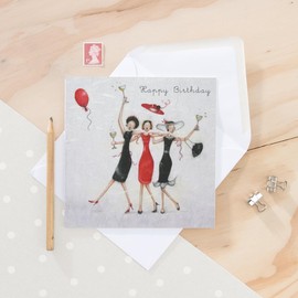 Greetings Card - (BP6729) Blank/Birthday Ladies Who Love Life - Happy Birthday