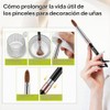 CHERIMOYA Pincel Kolinsky #10 Profesional para Uñas Acrílicas