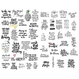 Seasonstorm Black Saying Words Small Talking Chat Decoration Stationery Scrapbooking Planner Journal Sticker Cute Travel Toy Paper Stickers