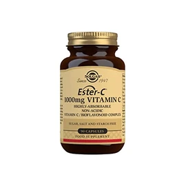 Solgar Ester-C 1000 Mg Vitamin C Capsules, Pack of 90