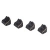 4pcs RC Crawler Link Mount Black Coating Increase Front Rear