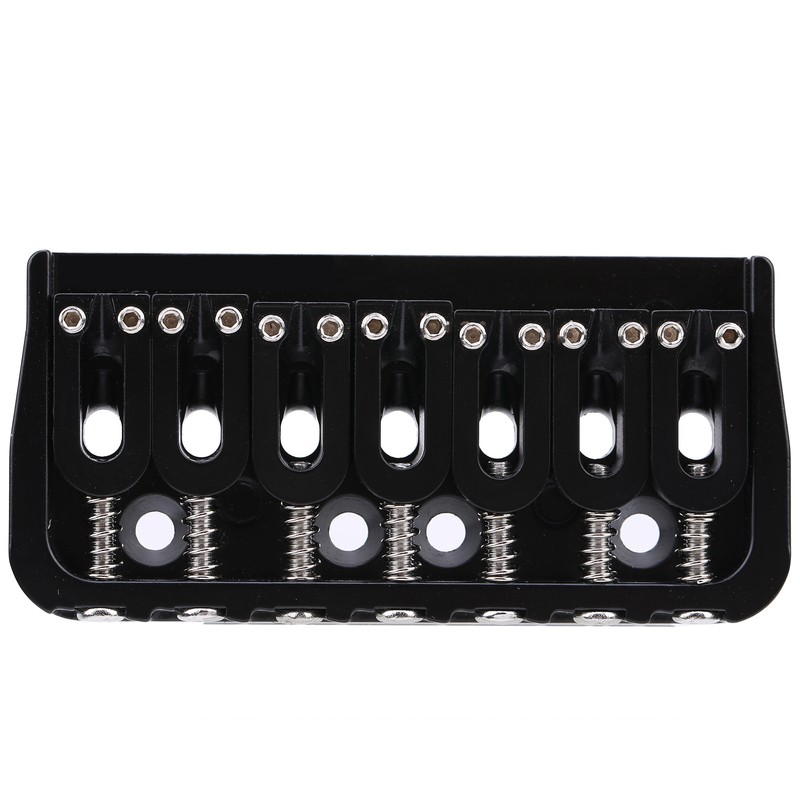 Electric Guitar Bridge 7 Strings GA891 Fixed Musical Accessories Black