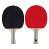 Table Tennis Paddle Double Sided Rubber Training Handshake Table Tennis