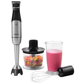 Guy Fieri's Flavortown Immersion Blender with DynamicShaft Technology, 400W & One-Hand Speed Control – Perfect for Soups, Sauces, Smoothies, Baby Food & More – Hand Blender & Electric Whisk