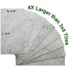 AULIGET 20-Piece Light Slate Peel and Stick Backsplash Wall Tiles,