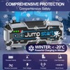 Car Jump Starter, 4000A Peak 24000mAh, 100W PD Fast Charging,