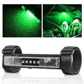 Lumimotor Universal Green LED Dome Light Roll Bar Mount LED UTV Interior Lights Hunting Cab Light Courtesy Light for UTV ATV SXS Polaris RZR Can-Am Truck Pickup - Green