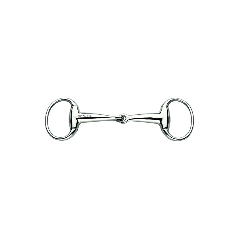 Sprenger 4038013556 Hanging Cheek Snaffle, Stainless Steel 56