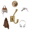 CABDM 5 Pack Decorative Heavy Duty Towel Hooks for Hanging