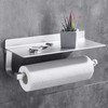 Gricol Kitchen Roll Holder Wall Mount for Paper Rolls Kitchen