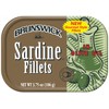 BRUNSWICK Wild Caught Sardine Fillets in Olive Oil, 18 Cans
