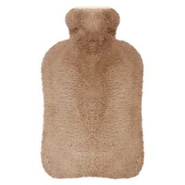 Hot Water Bottle, Opamoo Hot Water Bottle with Cover, Hot Water Bottle, Plush Hot Water Bottle, Removable and Washable, Natural Rubber Hot Water Bottle, Provides More Warmth and Comfort