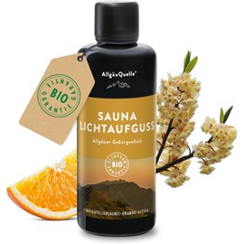 AllgäuQuelle Sauna Fragrance Infusion with [100% Organic Oils] Various Fragrances - The Sauna Oil Concentrate for Real Sauna Fans (100 ml (Pack of 1), Light Infusion)