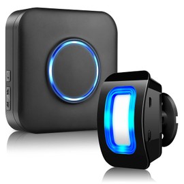 BITIWEND PIR Motion Sensor Alarm Wireless Home Security Alarm System 110 dB Anti-Theft Infrared Motion Sensor Indoor 150 m Range Wireless Doorbell for Home, Motorhome, Garage, Shop