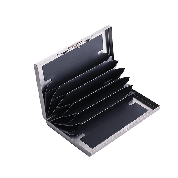 Metal Card Holder Wallet, RFID Blocking Credit Card Wallet Holder