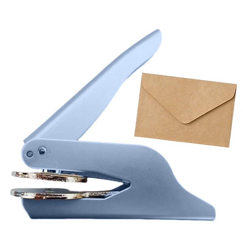 Book Press Embosser | Hand-Held Embossing Stamp,Elegant Wedding Invitation Embossed