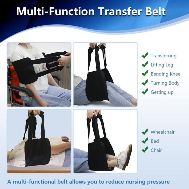 ieron 80cm Transfer Belt for Patients - Comfortable Mobility Aid