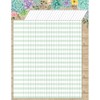 Teacher Created Resources Incentive Chart, 17-inch x 22-inch, Rustic Bloom,
