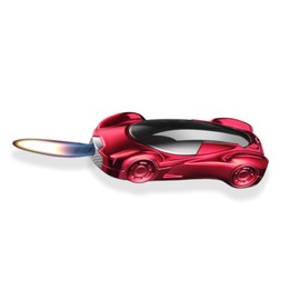 MYCHUS Butane Lighter, Cool, Creative Sports Car Shape, Fillable, Adjustable, Windproof Lighter, Gifts for Men（No Gas）