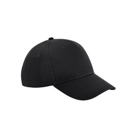Beechfield Ultimate 6 Panel Cap, Black, One Size